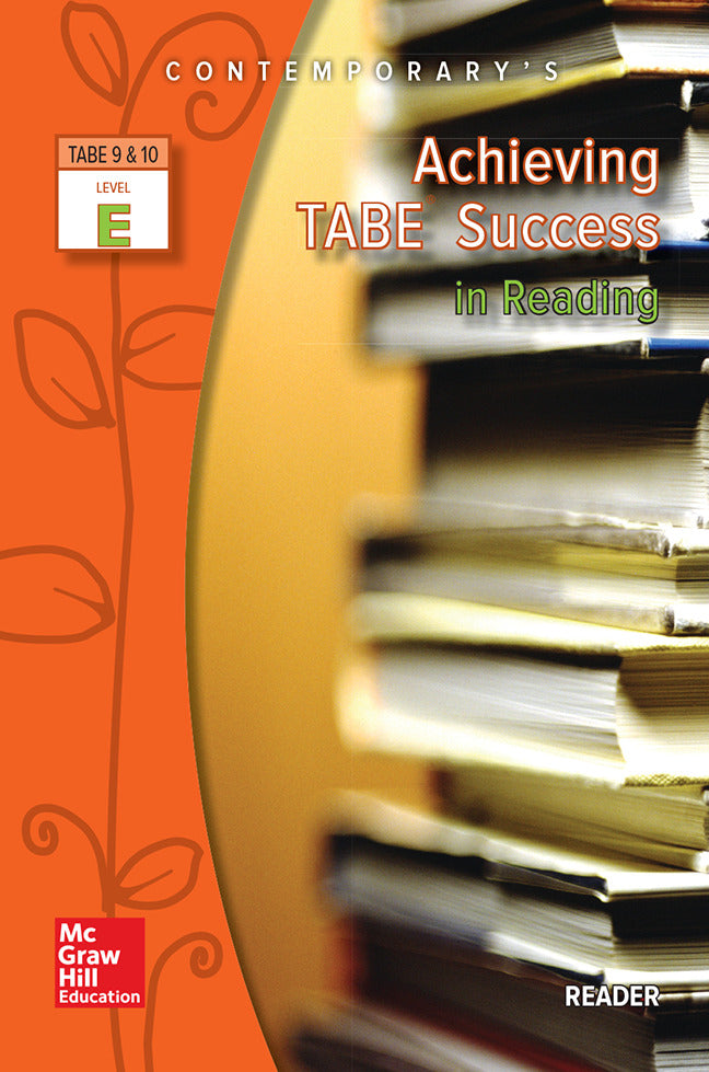 Achieving Tabe Success In Reading Level E Reader