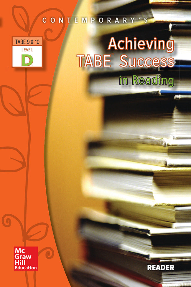 Achieving Tabe Success In Reading Level D Reader