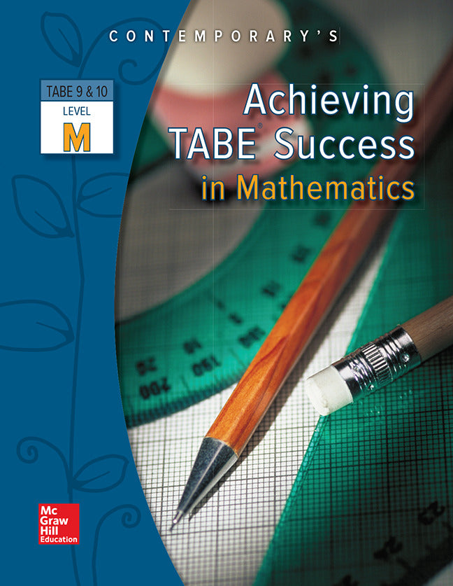 Achieving Tabe Success In Mathematics Level M Workbook