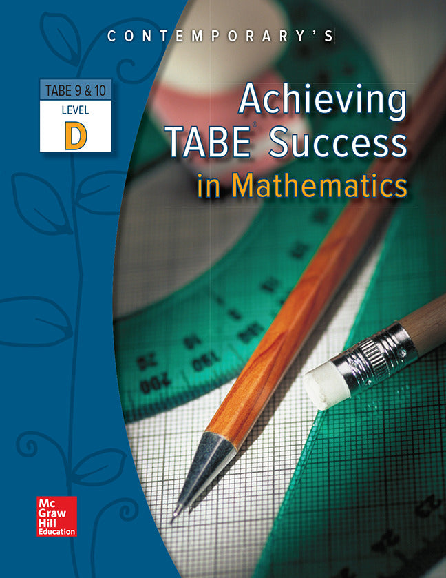 Achieving Tabe Success In Mathematics Level D Workbook