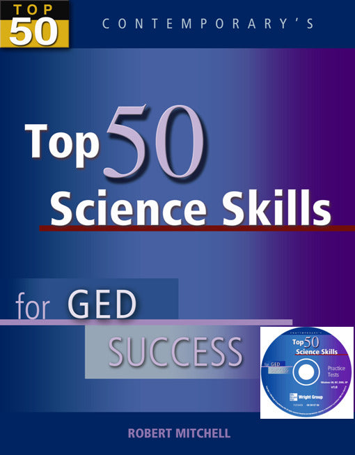 Top 50 Science Skills For Ged Success Student Text With Cd Rom