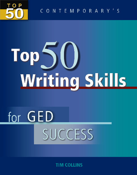 Top 50 Writing Skills For Ged Success Student Text Only