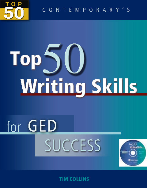 Top 50 Writing Skills For Ged Success Student Text With Cd Rom