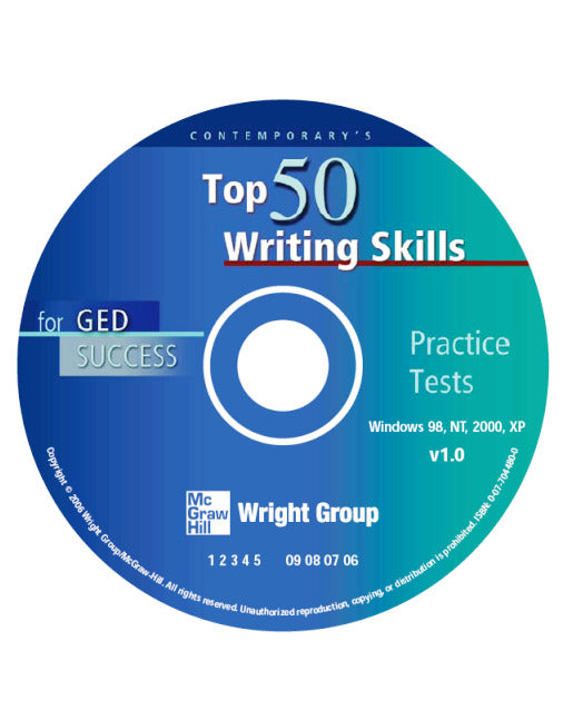 Top 50 Writing Skills For Ged Success Cd Rom Only