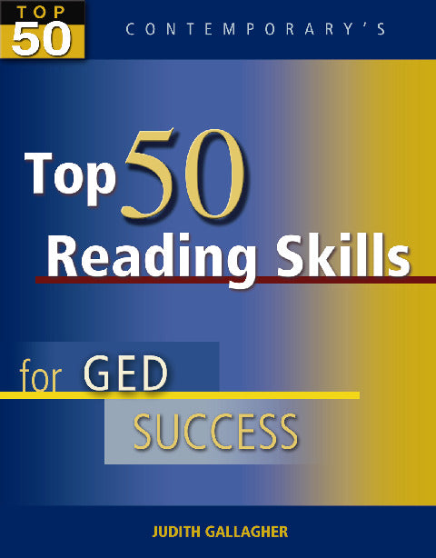 Top 50 Reading Skills For Ged Success Student Text Only