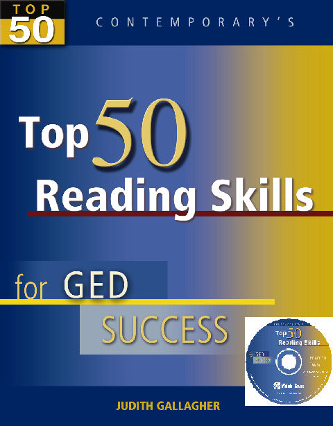 Top 50 Reading Skills For Ged Success Student Text With Cd Rom