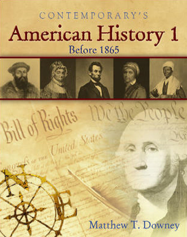 American History 1 Before 1865 Hardcover Student Text Only