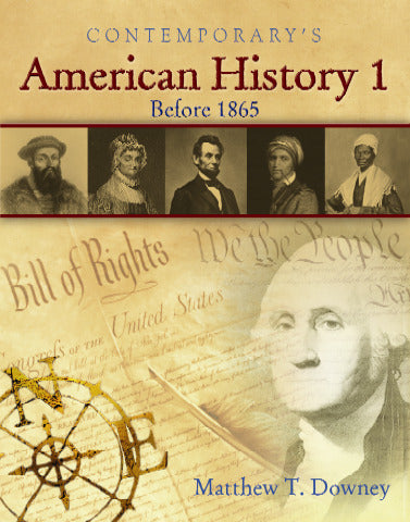 American History 1 Before 1865 Student Cd Rom Only