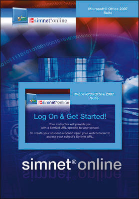 Simnet For Office 2007 Office Suite Registration Card