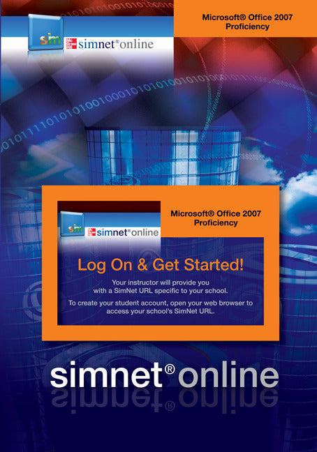 Simnet For Office 2007 Proficiency Registration Card