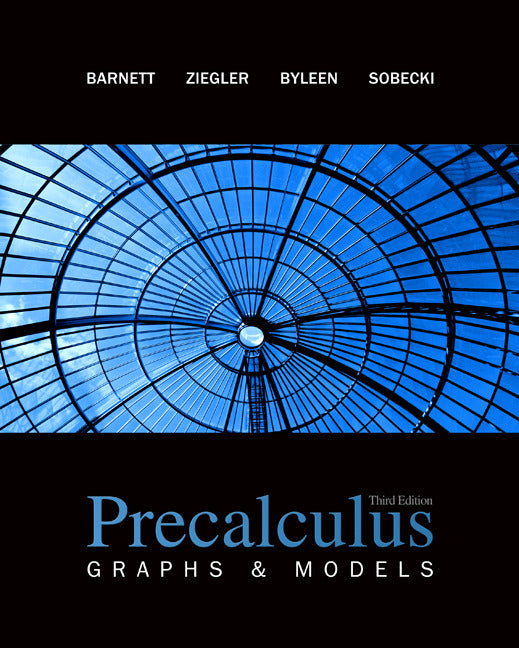 Precalculus Graphs & Models 3e