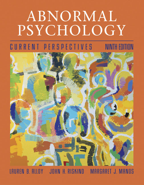 Abnormal Psychology Current Perspectives With Mindmap Plus Cd Rom 9e