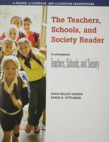 Student Reader Cd Rom To Accompany Teachers Schools & Society 9e