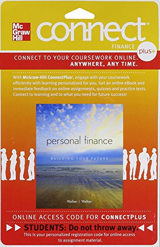 Connect 1 Semester Access Card For Personal Finance