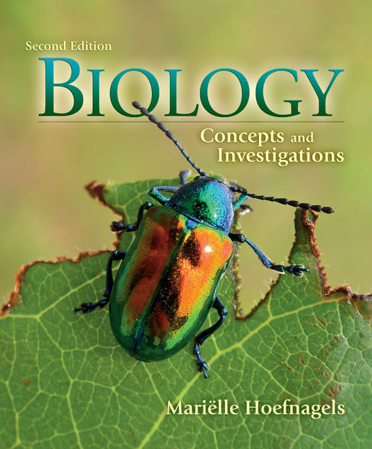 Connect Access Card For Biology Concepts & Investigations 2e