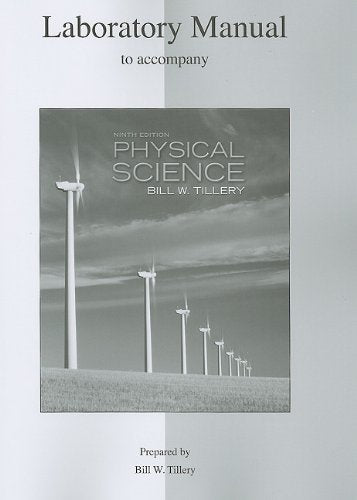 Lab Manual For Physical Science 9e