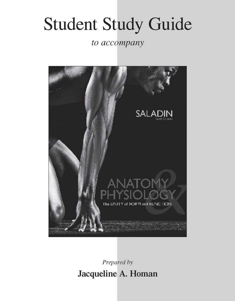 Student Study Guide For Anatomy & Physiology 6e