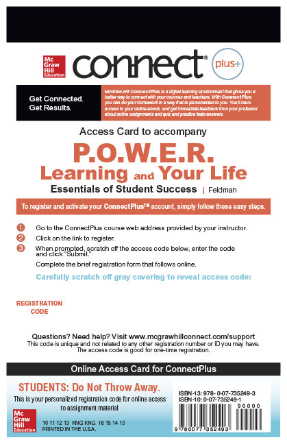 Connect Access Card For Power Learning & Your Life