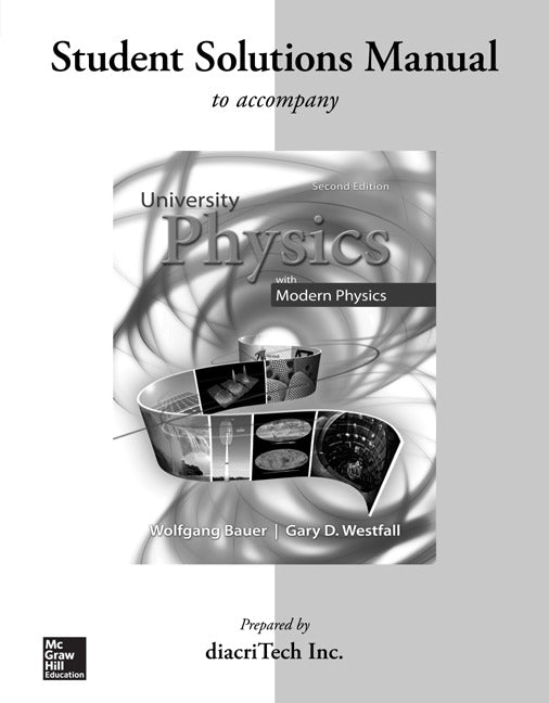 Student Solutions Manual For University Physics 2e
