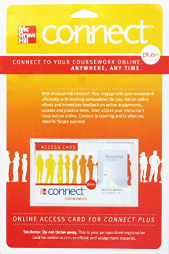 Connect 1 Semester Access Card For Economics 2e