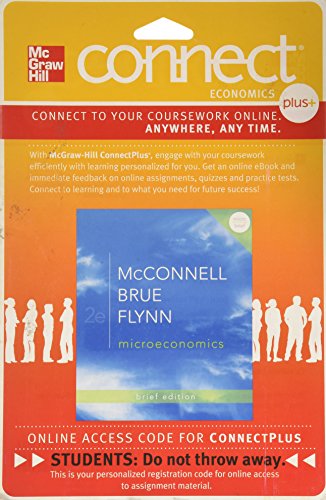 Connect 1 Semester Access Card For Microeconomics Brief Edition 2e