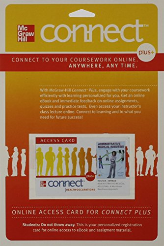 Connect Access Card For Administrative Medical Assisting