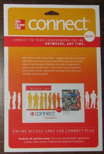 Connect 1 Semester Access Card For Sociology