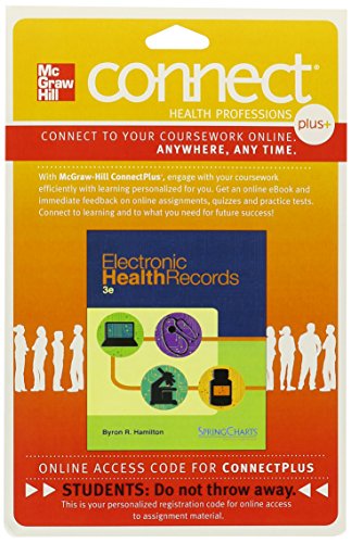 Connect 2 Semesteraccess Card For Electronic Health Records 3e