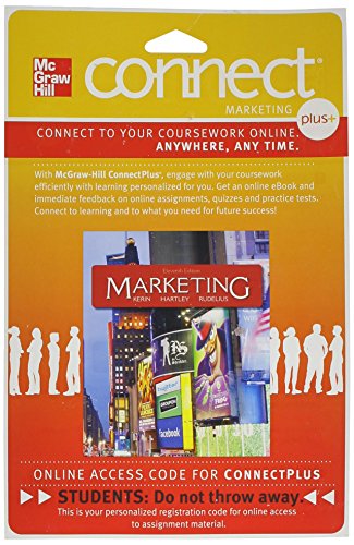 Connect 1 Semester Access Card For Marketing