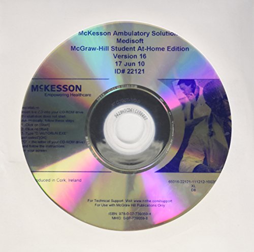 Medisoft V16 Student At Home Software With Installation Instructions 7e