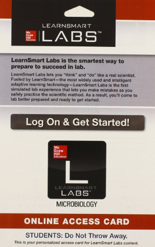 Learnsmart Labs Microbiology Access Card