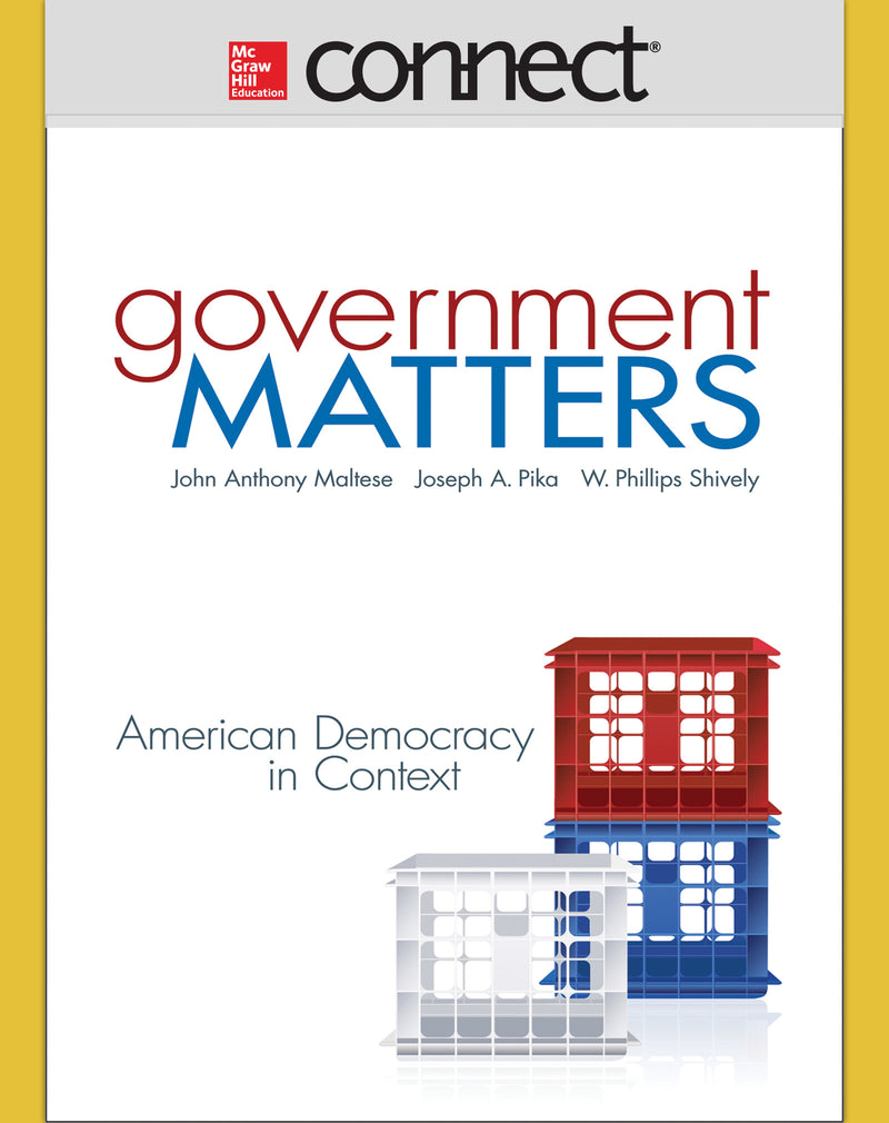 Connect 1 Semester Access Card For Government Matters