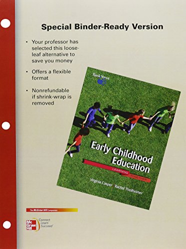 Looseleaf For Early Childhood Education Learning Together