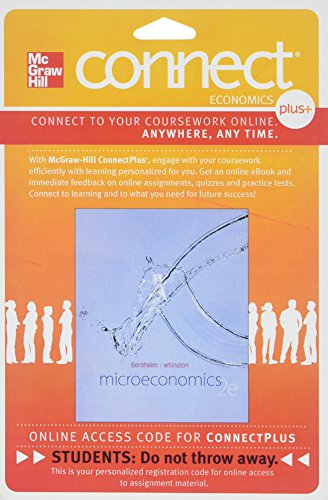 Connect 1 Semester Access Card For Microeconomics 2e