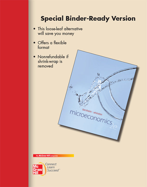 Loose Leaf For Microeconomics 2e