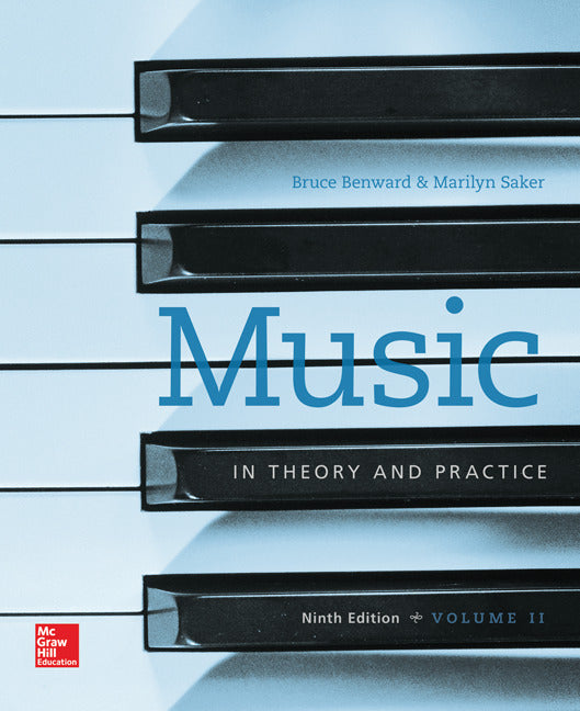Workbook To Accompany Music In Theory & Practice Volume 2 9e