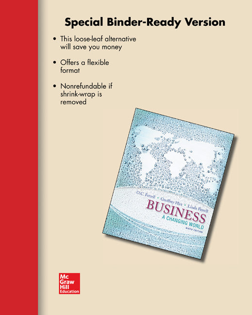 Loose Leaf Business A Changing World 9e