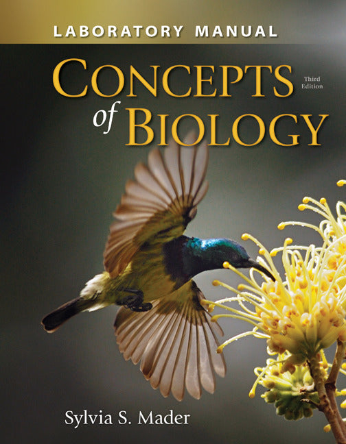 Lab Manual For Concepts Of Biology 3e