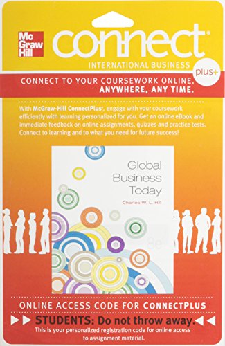 Connect 1 Semester Access Card For Global Business Today 8e