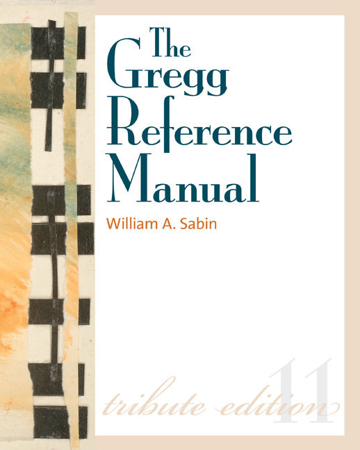 The Gregg Reference Manual W  Desktop Edition Access Card