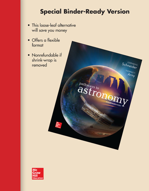 Loose Leaf Pathways To Astronomy 4e