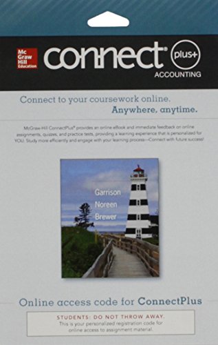Connect 1 Semester Access Card For Managerial Accounting
