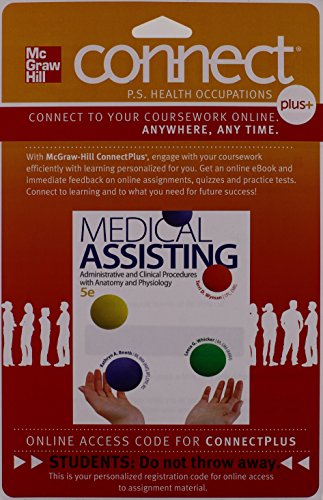 Connect 2 Semester Access Card For Medical Assisting Administrative & Clinical Procedures 5e