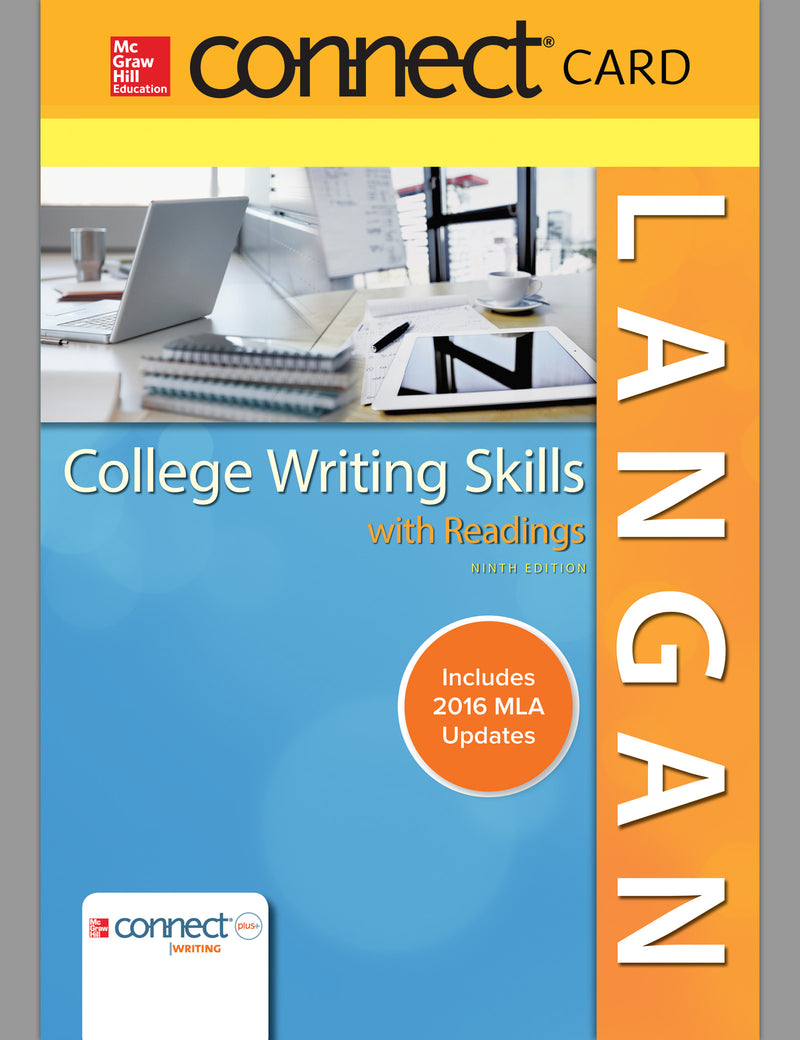 Connect Access Card For Langans College Writing Skills With Readings 9e