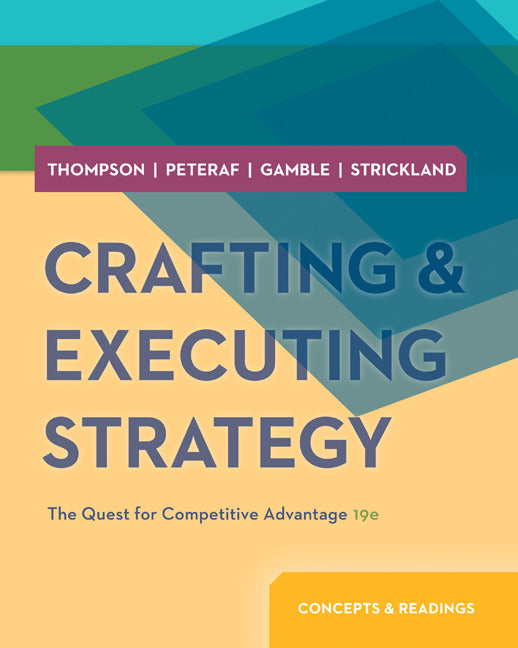 Crafting & Executing Strategy Concepts & Readings