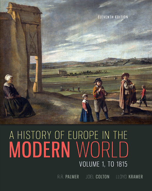A History Of Europe In The Modern World Volume 1