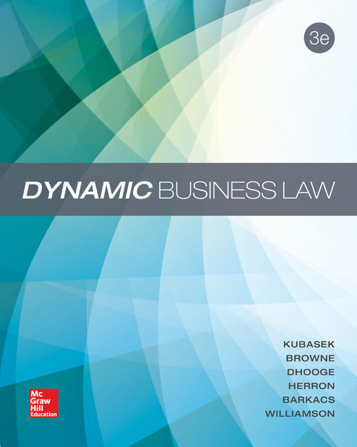 Loose Leaf Dynamic Business Law 3e
