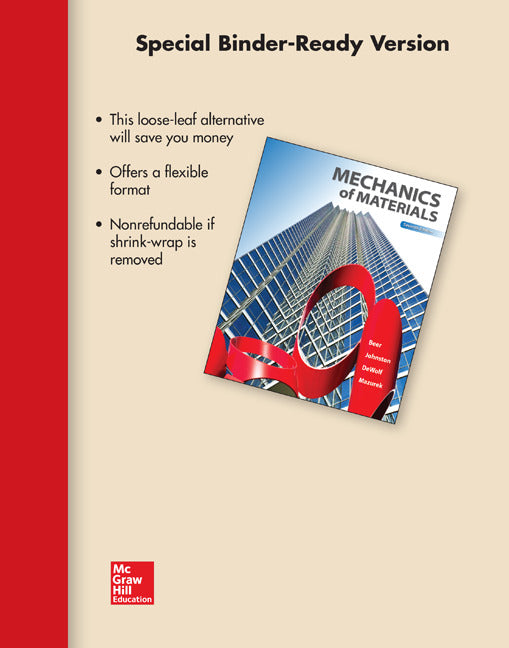 Loose Leaf For Mechanics Of Materials 7e