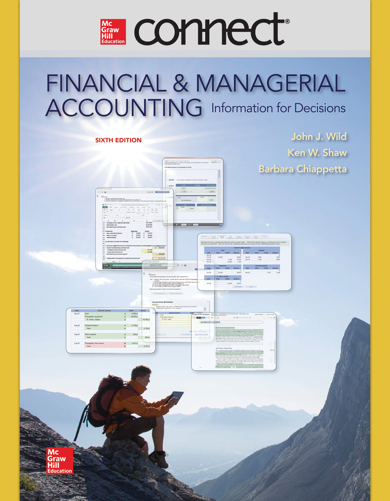 Connect 2 Semester Access Card For Financial & Managerial Accounting 6e