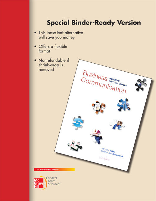 Loose Leaf Business Communication Building Critical Skills 6e